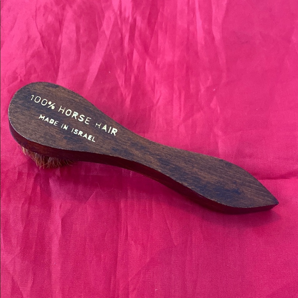 100% Horse Hair shoe shine dauber Brush Made in Israel